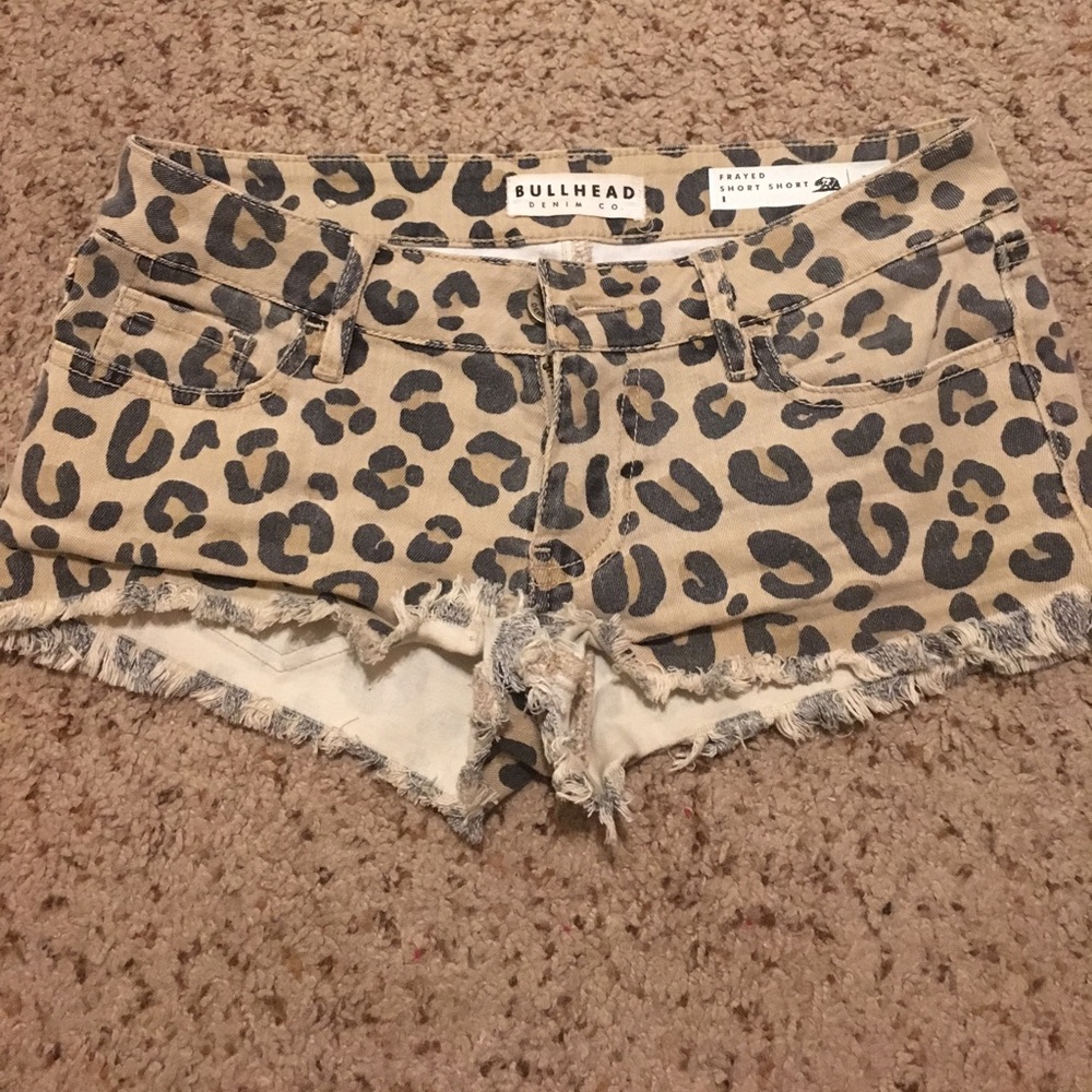 Cheetah shorts