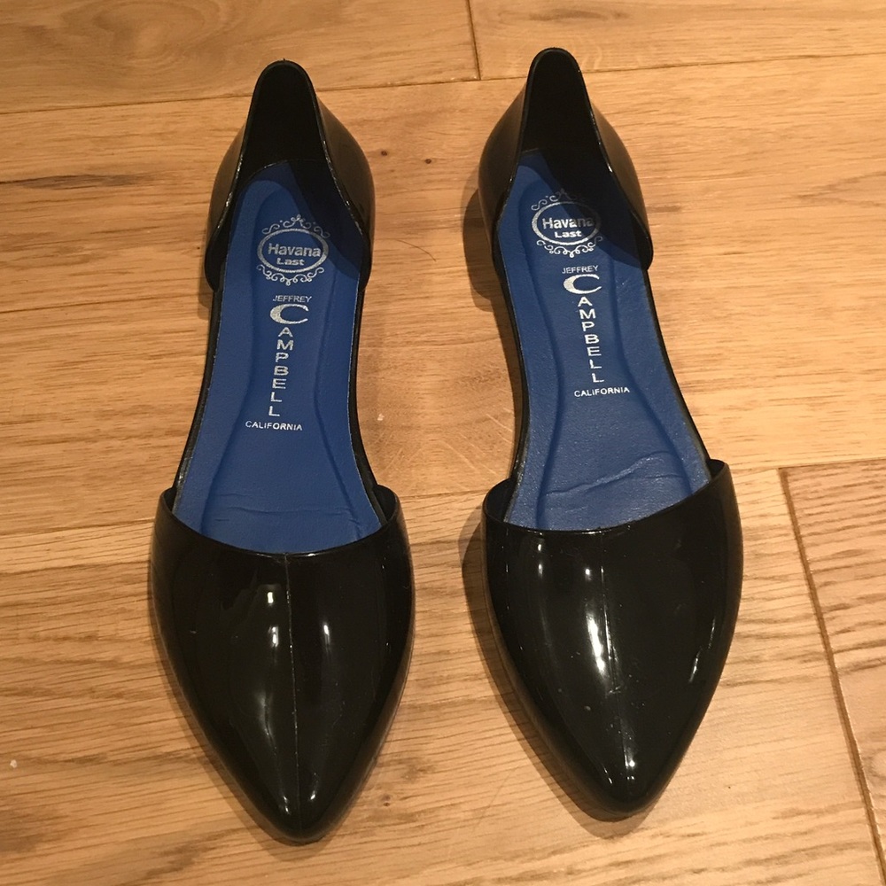 like new! jelly love d'orsay flat