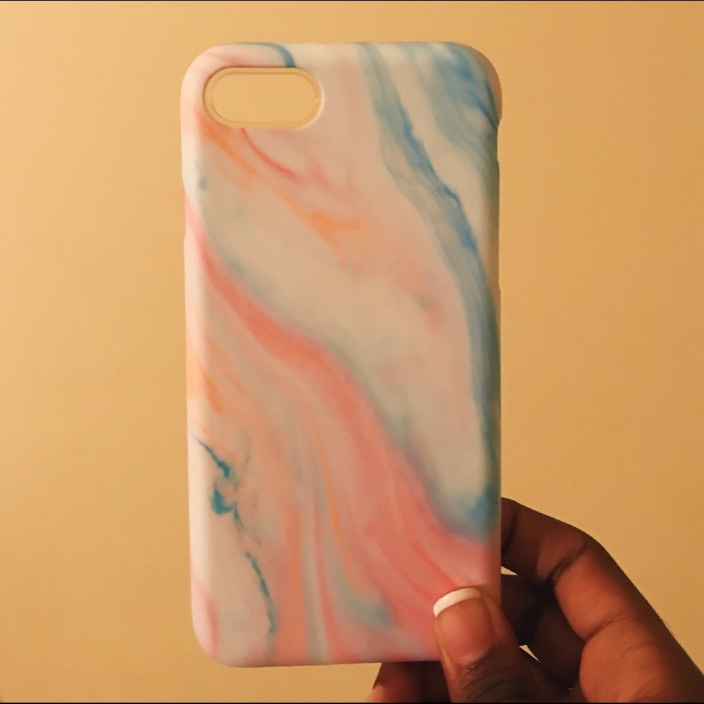 Pastel marble iPhone 7 case
