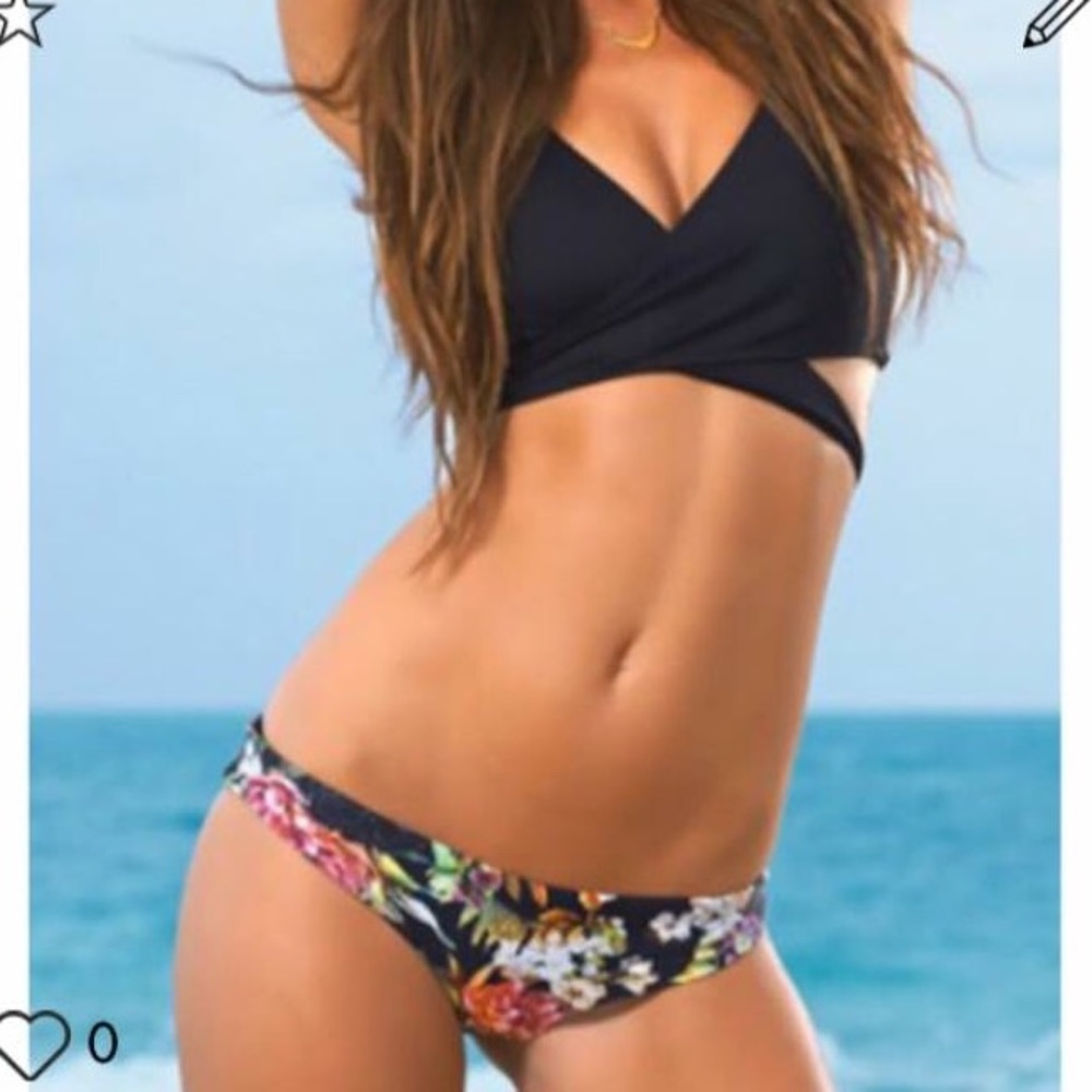 Wrap bikini set