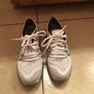 Nike Air Max white and black.