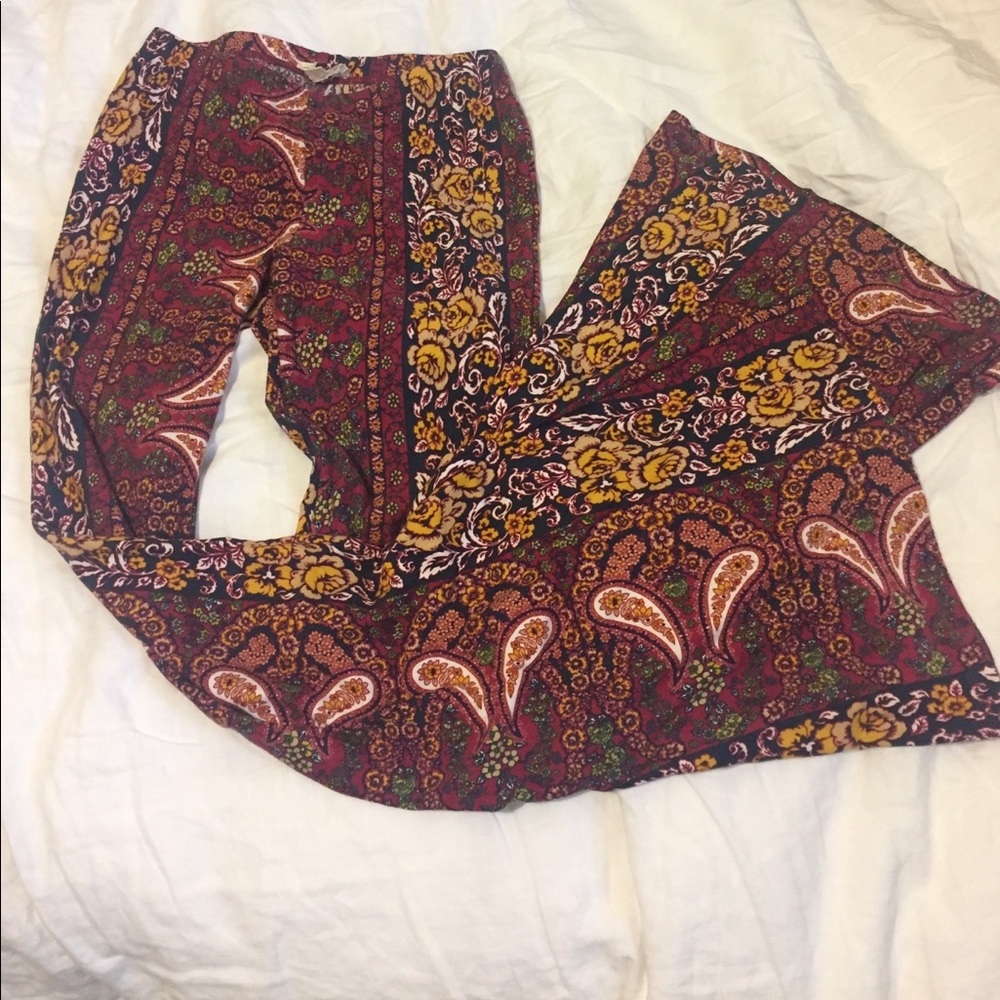 Boho flair pants