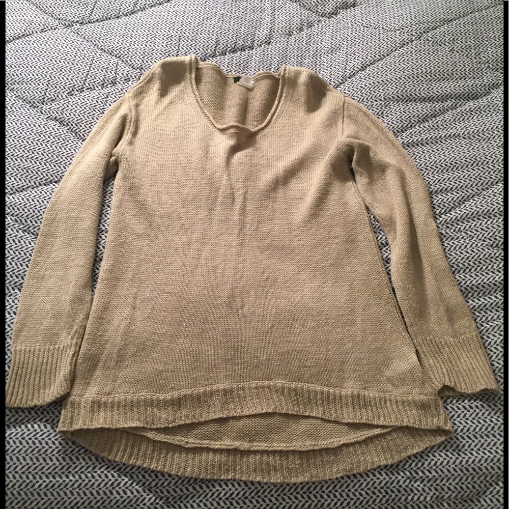 J.Crew linen summer crewneck sweater ⚓️