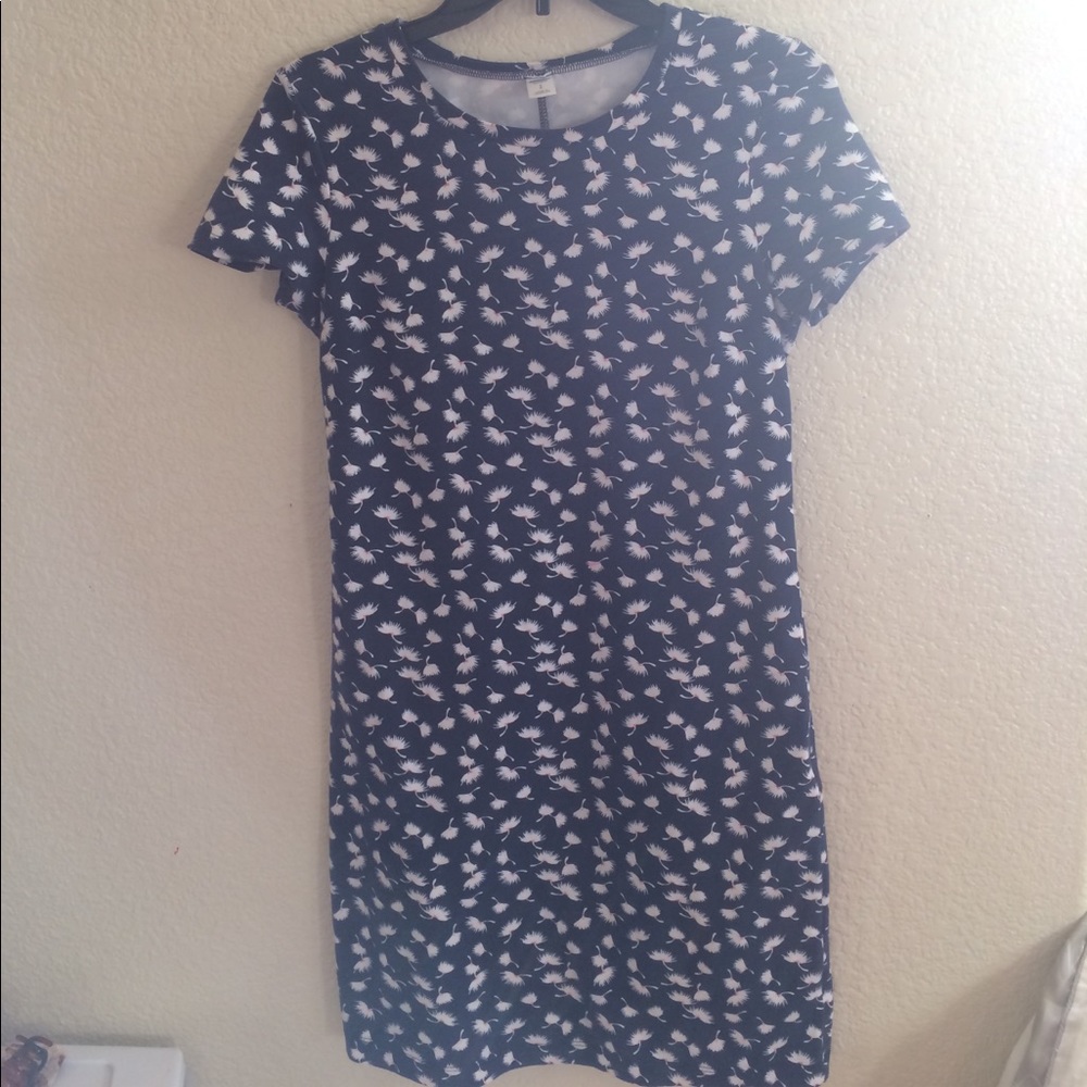 Blue Flamingo Dress