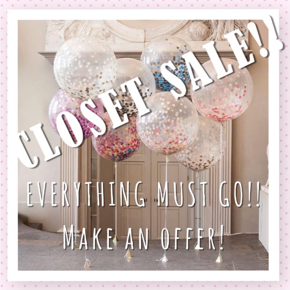 ❗️❗️CLOSET CLEAROUT ❗️❗️