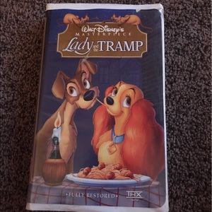 Lady and the Tramp VHS