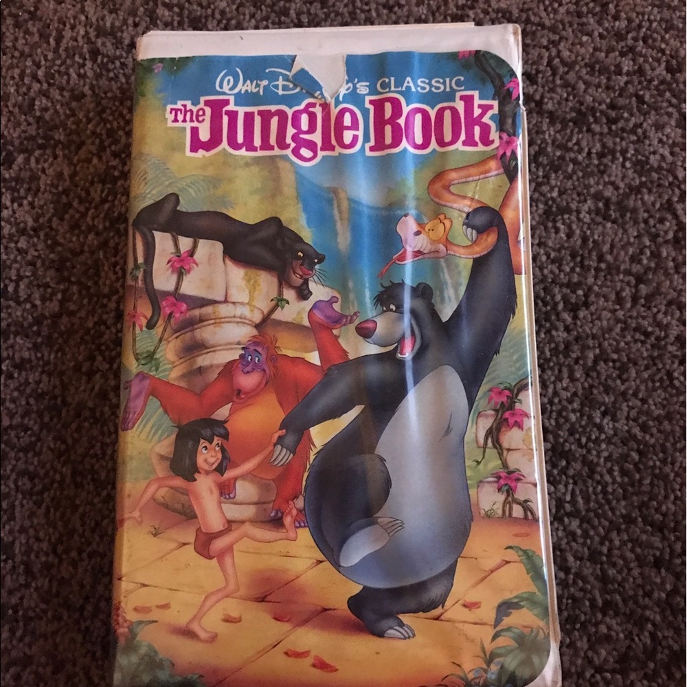 The Jungle Book VHS