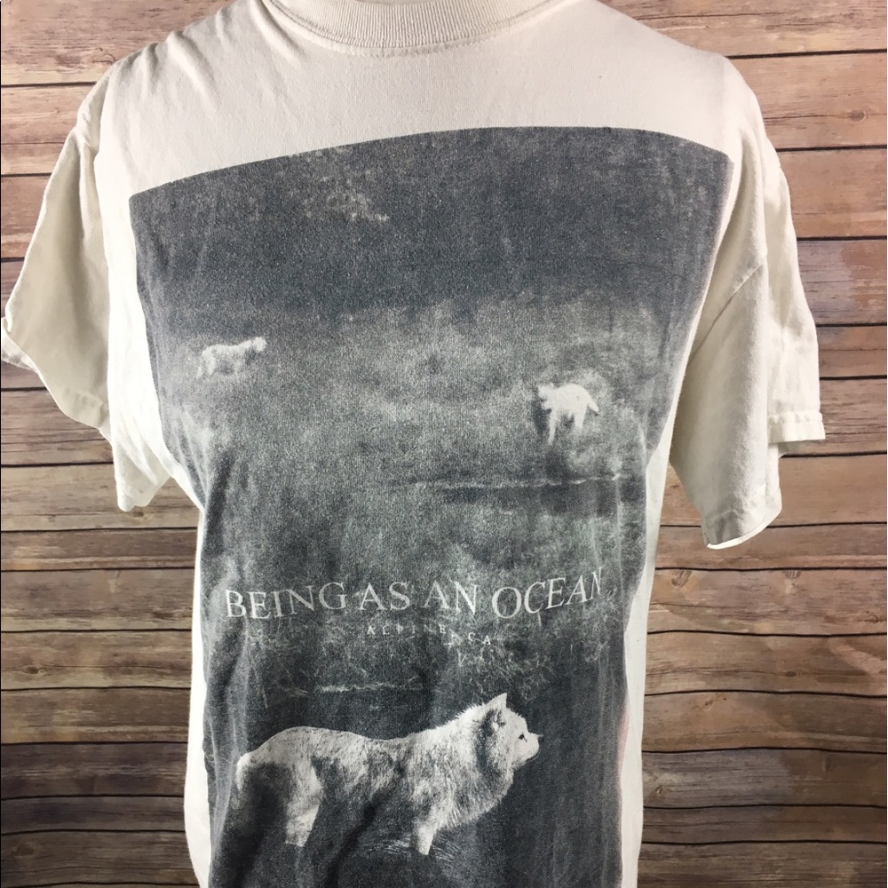 being as an ocean band tee