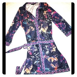 BCBG Max Azria colorful vintage-style dress