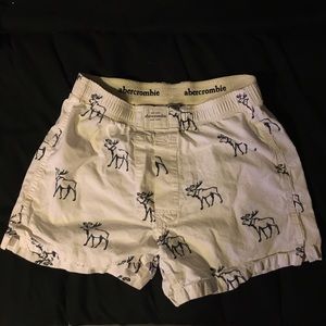 Abercrombie Moose boxers!