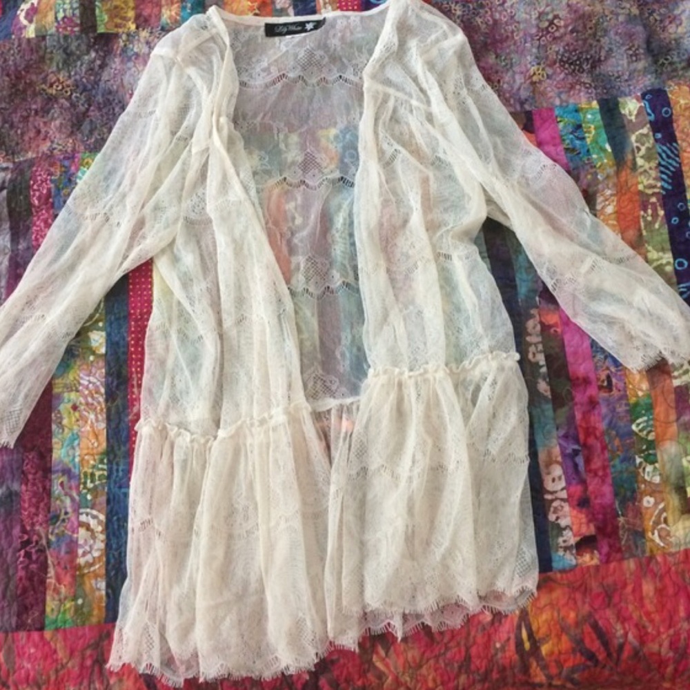 Lace Kimono
