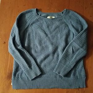 Wedgwood blue sweater from Loft