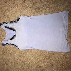 Lululemon tank top with built in bra and pads