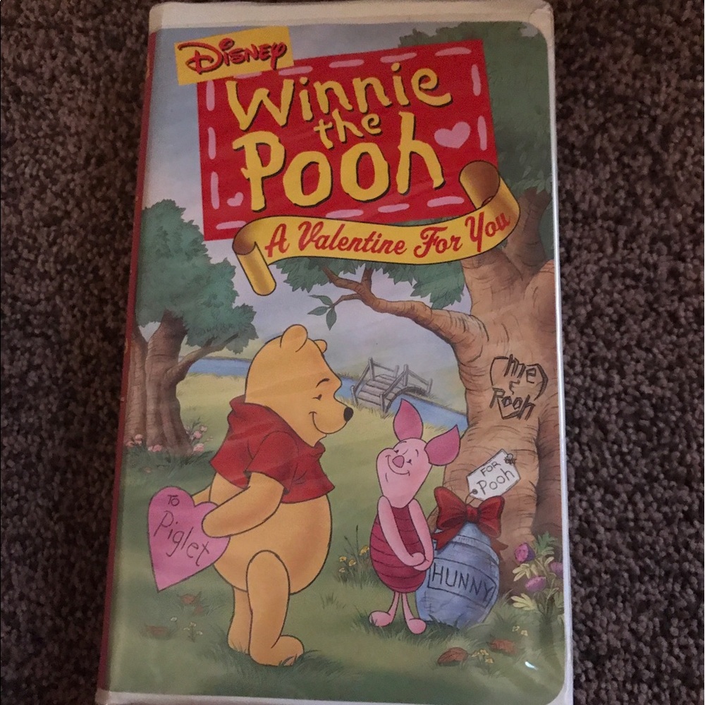Winnie the Pooh A valentine for you VHS