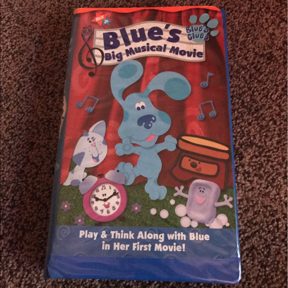 Blue's big musical movie VHS