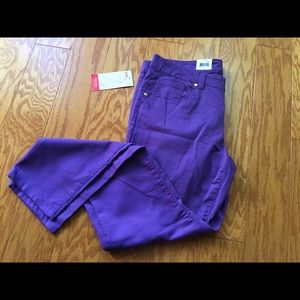 NWT No Boundaries purple jeans