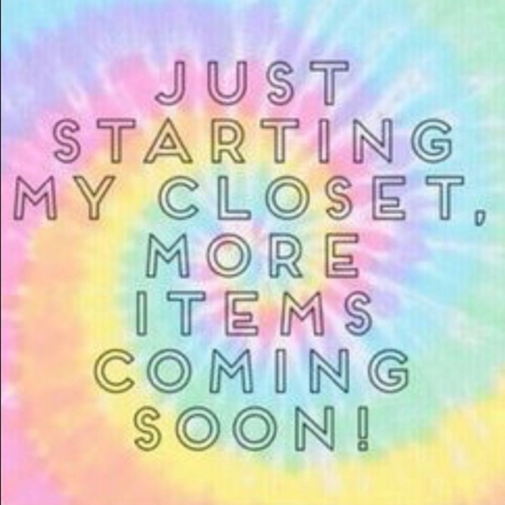 More Items Coming Vet Soon!