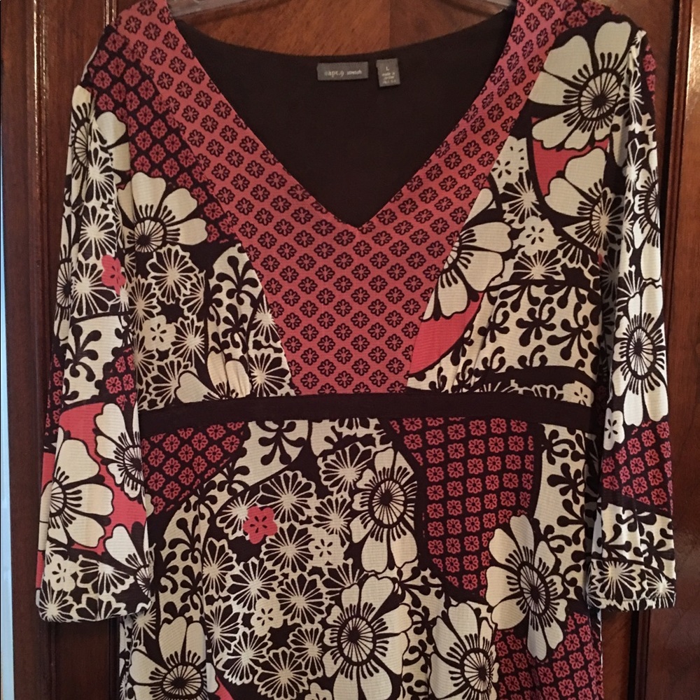 Super fun Apt 9 -L Sheer either lining