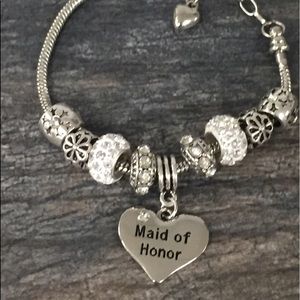 Maid of Honor Gift Bracelet, Bridesmaid Bracelets