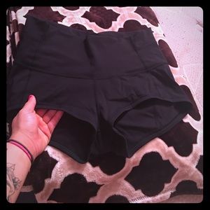 Lululemon black shorts