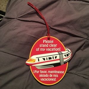 Brand new Disney luggage tag