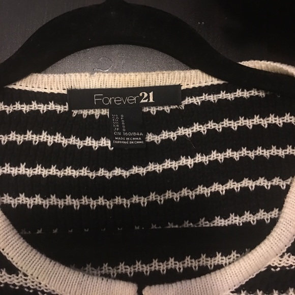 Forever 21 black/white Cardigan 👯 - Picture 3 of 4