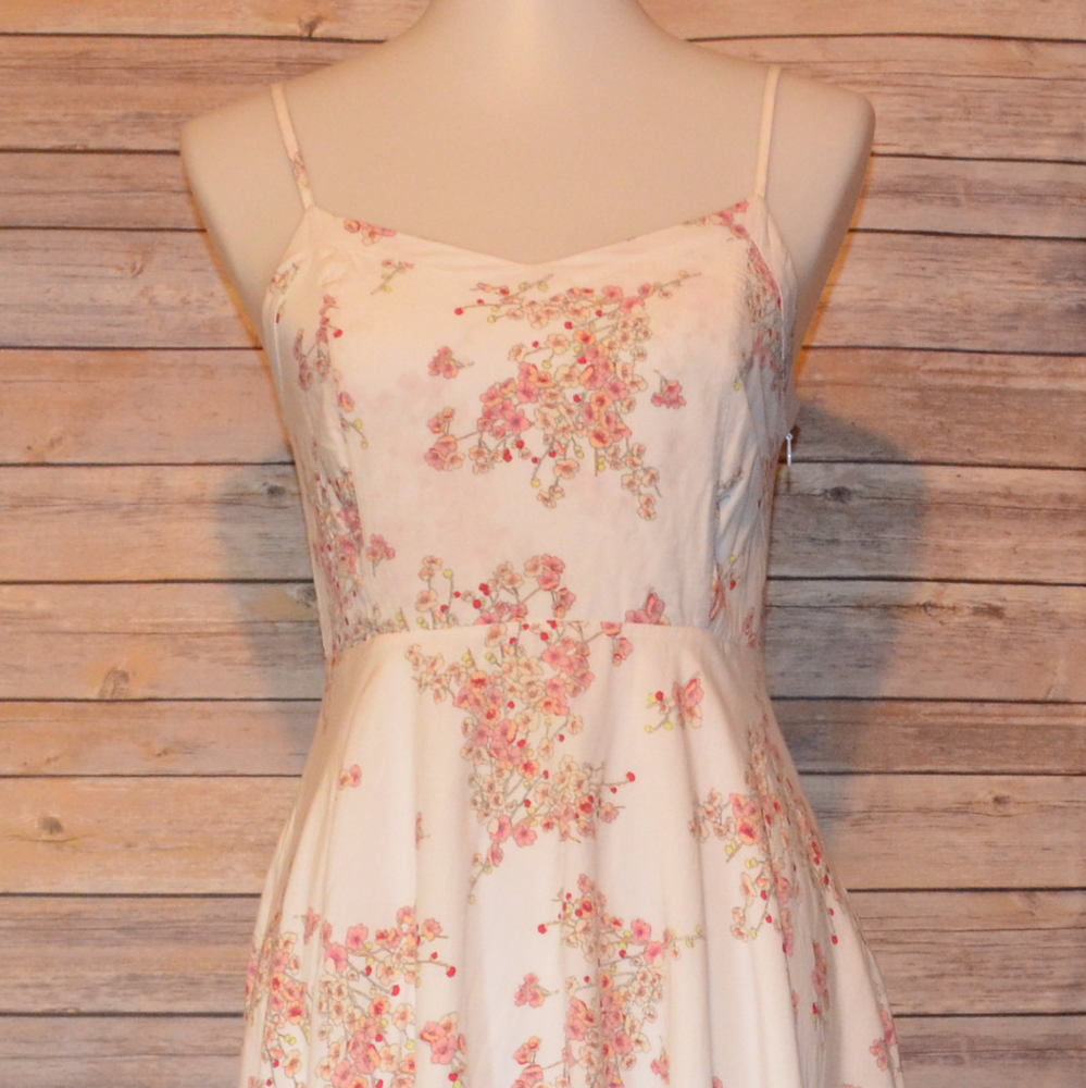 Old Navy floral fit and flare summer dress