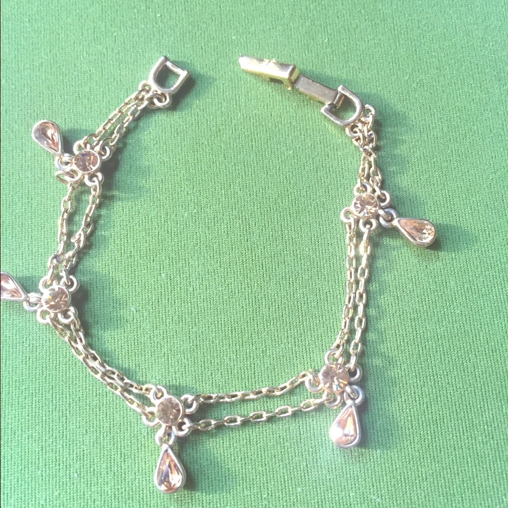 Givenchy Crystal Charm Bracelet