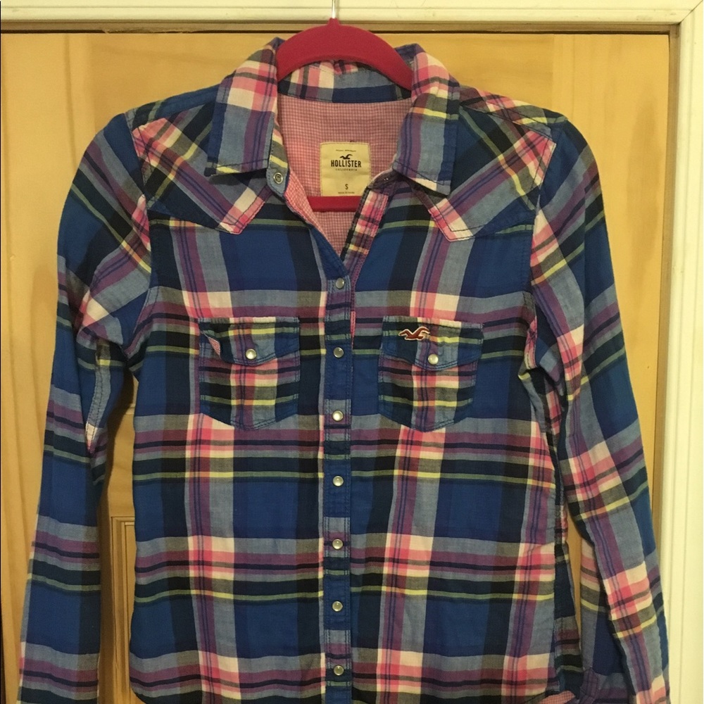 Hollister flannel shirt