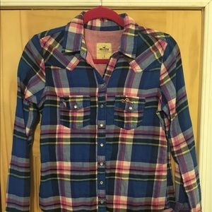 Hollister flannel shirt