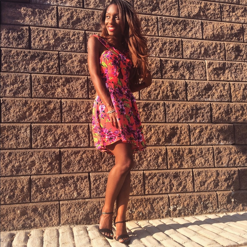 Asos Floral Dress - Pins & Needles