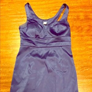 Royal Blue silk-like dress