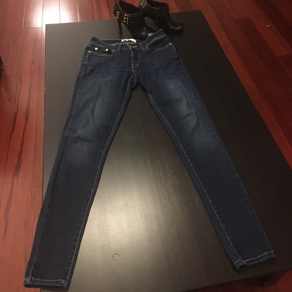 Washed Blue Levi's Jeans 👖 ❤️ W27 L30 - Picture 4 of 5