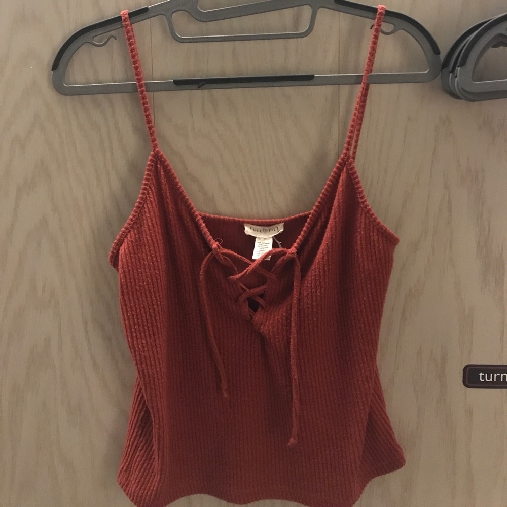 Full Tilt Laced crop top