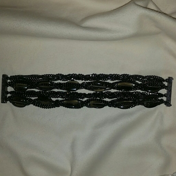 Pewter multi chain bracelet - Picture 1 of 1
