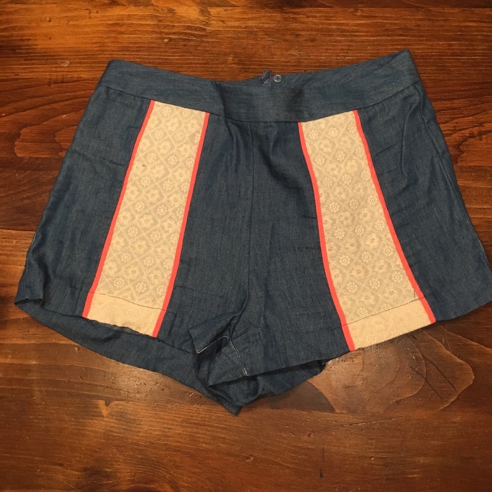 Cute trendy jean styled shorts