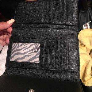 Tan/cream wallet