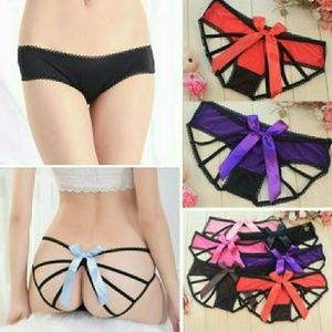 Sexy butterfly style panties one size xs-small.