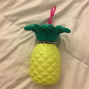 Victoria's Secret pink pineapple cup