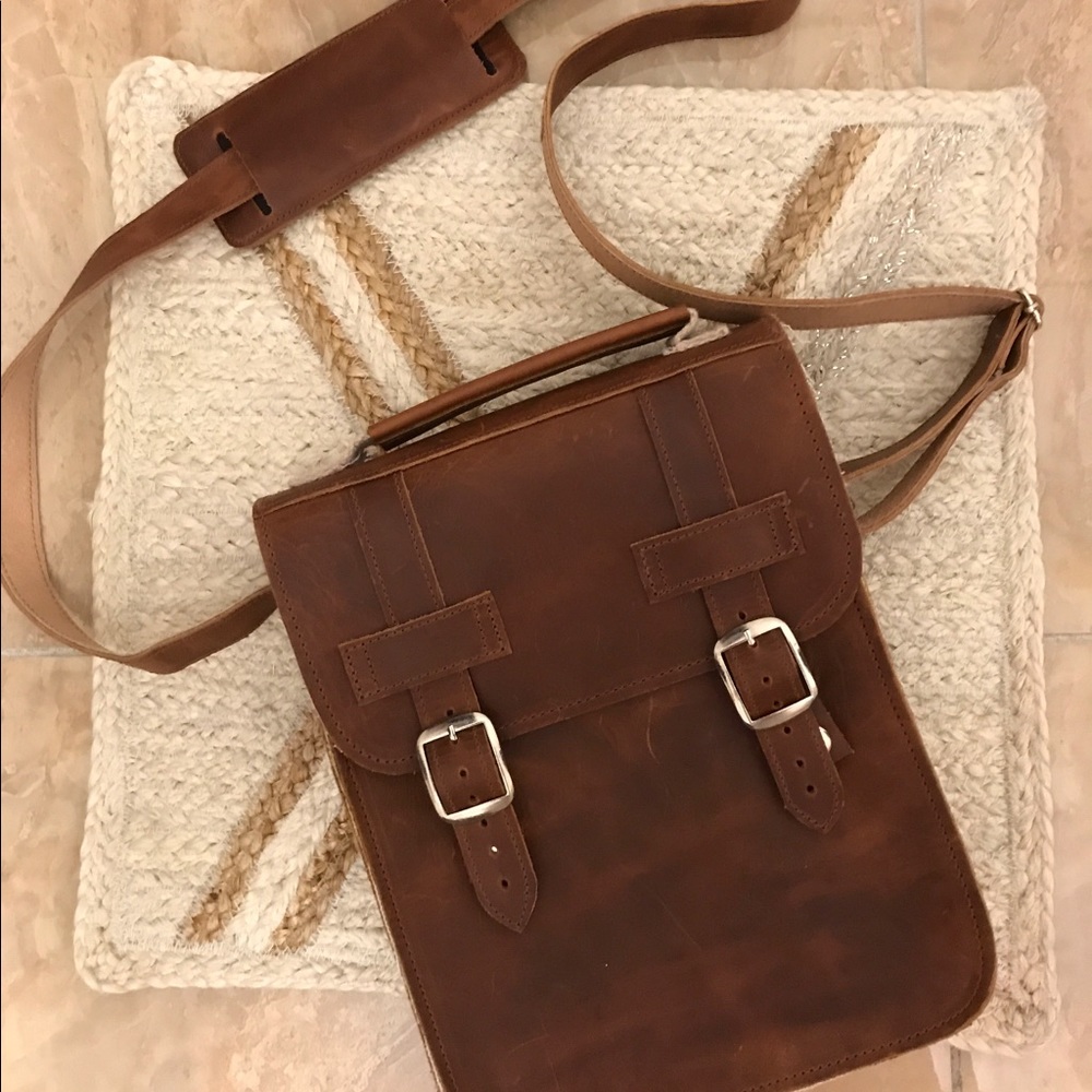 Vintage Leather Crossbody