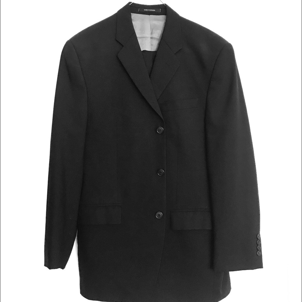 Black Calvin Klein Men's Suit