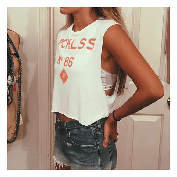 PacSun RCKLSS Cropped Tank - Picture 2 of 4