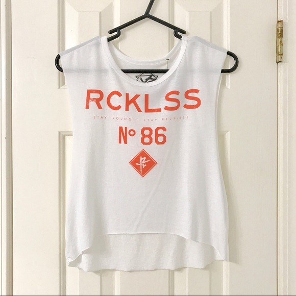 PacSun RCKLSS Cropped Tank - Picture 3 of 4