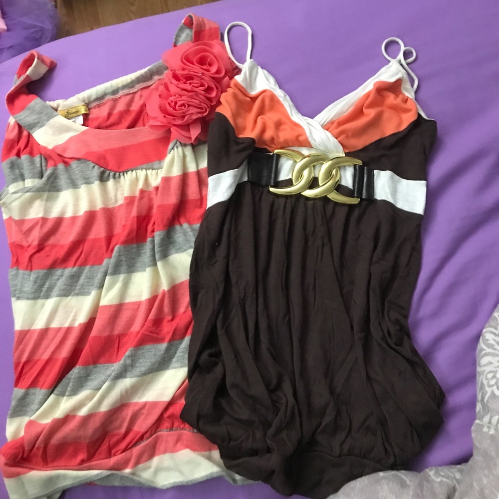 SOLD!!! Two summer tank top bundle