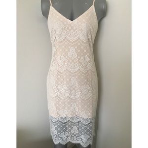 Forever 21 Eyelash Lace Cami Dress NWT