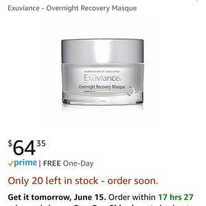 New exuviance overnight mask