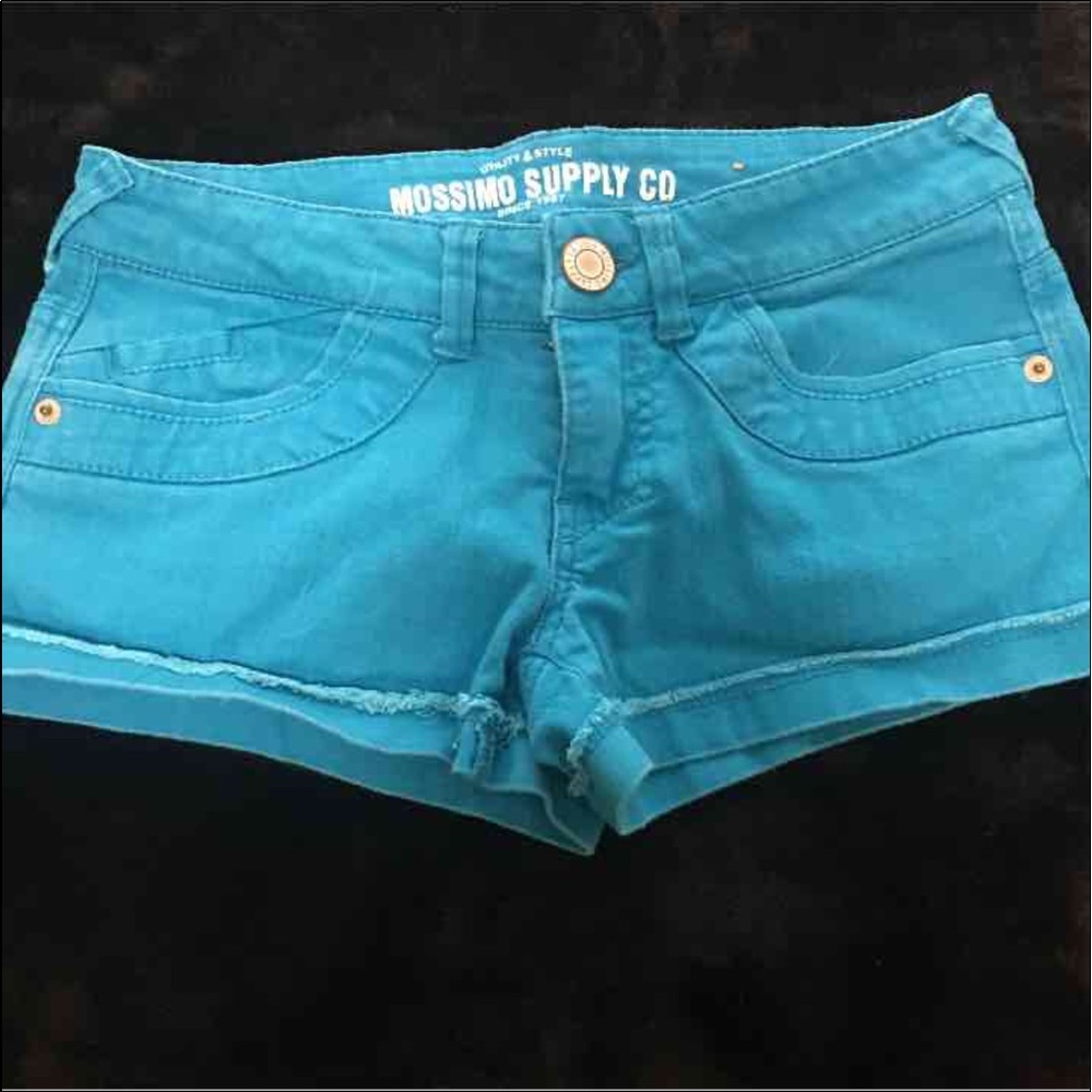 Blue shorts