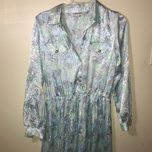 Vintage turquoise dress