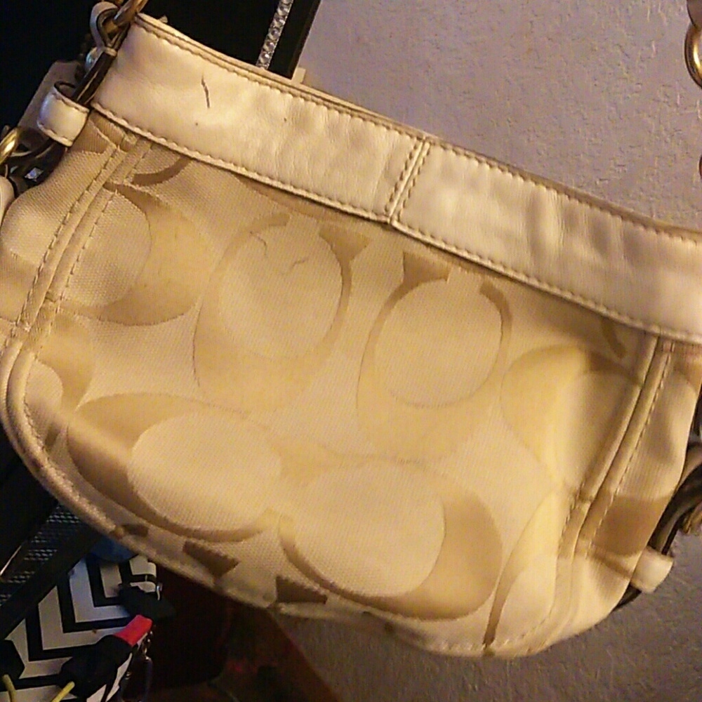 Pink Coach purse