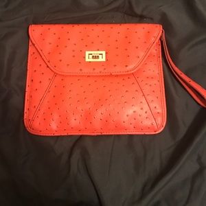 Lightly used Aldo clutch/iPad carrier